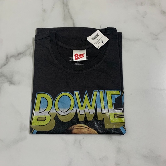 NEW David Bowie graphic retro band tee shirt - Picture 2 of 5